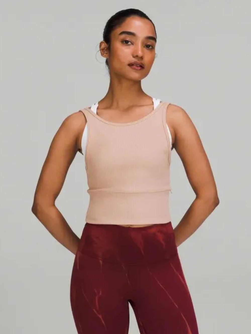 Lululemon Power Pivot Ribbed Cropped Tank Top - Picture 4 of 4